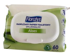 Tualetinis popierius Floralys su alaviju, 60 vnt.