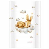 Perkiojamos komodos vystymo lenta 47x70cm Bunny on Cloud beige