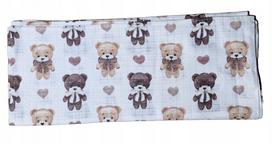 Tetra vystyklas COLORFUL 70x80 medvilninis BEAR rudas