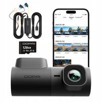 Automobilio vaizdo registratorius DDPAI MINI2X 2K QHD 128GB su Hardwire komplektu