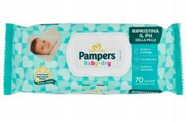 Drėgnos servetėlės Pampers Baby Dry, 70 vnt.