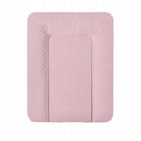 Minkštas vystymo kilimėlis komodai 50x70 CARO Pink CEBA BABY