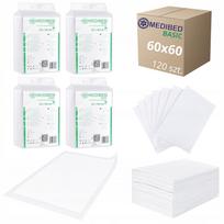 Higieniniai paklotai MEDIBED BASIC 60x60 460ml, 120 vnt.