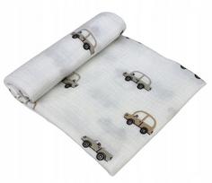 Muslino vystykas Premium Double Gaze 30x30 cm Car