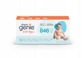 Vystyklų dėžės Platinum papildymas DIAPER GENIE EASY ROLL folijos maišeliai