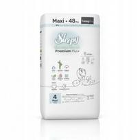 Sauskelnės Sleepy Bio Natural Premium Plus+ Maxi, 48 vnt., 7–16 kg vaikams