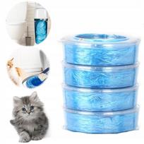 Vystyklų maišeliai, 4 vnt., tinka Diaper Genie, Angelcare, Minchkkin