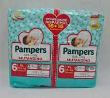 Sauskelnės Pampers Baby-Dry 6 dydis, 32 vnt.