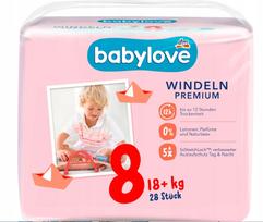 Sauskelnės Babylove XXL 8 18+ 28 vnt.
