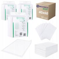 Pakeičiamos sauskelnės MEDIBED BASIC 40x60 360 ml, 90 vnt.