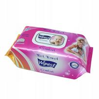 Drėgnos servetėlės Happy Fresh Comfort, 120 vnt.
