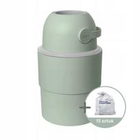 Vystyklų dėžė CHICCO Odour Off TELESCOPIC Olive Bags