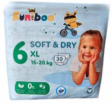Sauskelnės Kuniboo Soft&Dry 6, 15-20 kg, 30 vnt.