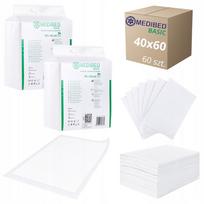 Pakeičiamieji kilimėliai MEDIBED BASIC 40x60 360 ml, 60 vnt.