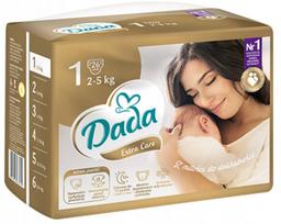 Sauskelnės DADA Extra Care, dydis 1, 2–5 kg, 26 vnt.