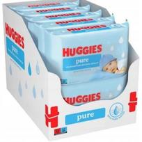 Drėgnos servetėlės HUGGIES Pure 99% Water, 12 x 48 vnt., 576 vnt.