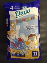 Vandeniui atsparios Dada sauskelnės, dydis 4, 12-18 kg, 11 vnt.