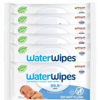 Drėgnos servetėlės kūdikiams WaterWipes Newborn 6x40 vnt.