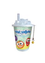 Drėgnos servetėlės SHAKE puodelyje su pakabuku, 30 vnt., Astra, vaikams