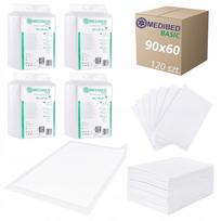 Higieniniai paklotai MEDIBED BASIC 90x60, 760 ml, 120 vnt.