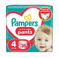Sauskelnės Pampers Active Baby 4, 35 vnt.