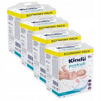 Vystymo paklotai Kindii Pure & Soft 60x40 cm, 4 x 30 vnt, sugeriantys