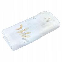 Dideli muslino vystyklai Plumeri 70×70 cm