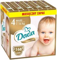 Sauskelnės Dada Extra Care 4 dydis, 168 vnt.