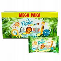Drėgnos servetėlės Dada Everyday 7x72 vnt. 504 MEGA PACK