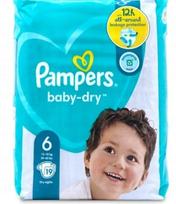 Sauskelnės Pampers Active Baby Dry, 6 dydis, XL, 76 vnt. (4x19)