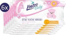 Drėgnos servetėlės Linteo Baby, 6 x 120 vnt.