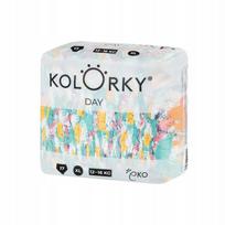 Ekologiškos sauskelnės Kolorky Day Maziajki XL 12-16 kg 17 vnt.