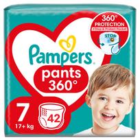 Sauskelnes Pampers Pants 7, 17+ kg, 42 vnt.