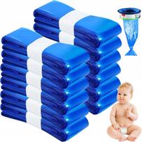 Sauskelnėms skirtos pakuotės, 12 vnt., tinka Diaper Genie, Angelcare, Munchkin