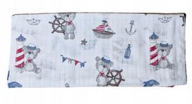 Tetra vystyklais BEAR Sailor, 70x80, medvilninis, spalvotas