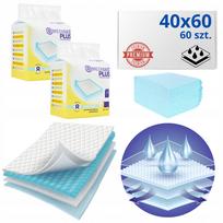 Keičiamosios paklodės MEDIBED PLUS 40x60, nesterilios, PREMIUM, 2 x 30 vnt.