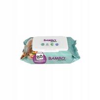 Drėgnos servetėlės Bambo Nature, 80 vnt.