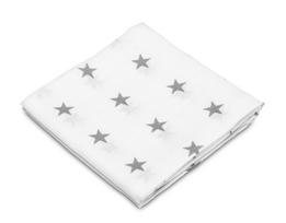 Muslino vystyklais 80x80 Stars Grey Szymex