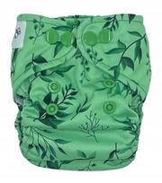 Vystyklas PUL Pupus GREEN MI naujagimiams 3–7 kg