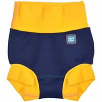 Neopreninės sauskelnės Happy Nappy tamsiai mėlynos geltonos XXL 2-3 metų