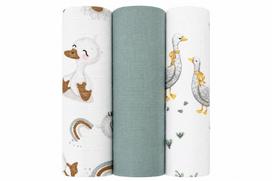 Muslino sauskelnių rinkinys 3 vnt. 60x80cm PREMIUM DIAPERS 2361