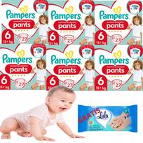 Sauskelnės Pampers Pants 6 Premium, 162 vnt.