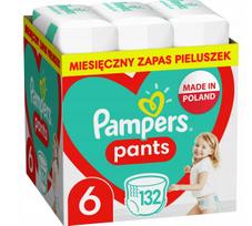 Sauskelnės Pampers Pants 6, 132 vnt., 14–19 kg