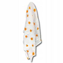 Muslininė vystymo ir vystyklų skraistė 100x70 Oranges
