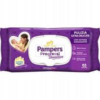 Drėgnos servetėlės Pampers Sensitive, 63 vnt.