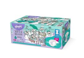 Sauskelnės Bella Baby Happy Soft & Delicate, dydis 6 (15+ kg), 2 x 48 vnt.