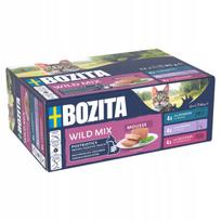 Katėms skirtas Bozita Mousse MIX of Flavours Wild Nature konservų rinkinys 12x85g
