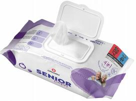 Drėgnos servetėlės Senior Comfort, 72 vnt.