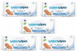 Drėgnos servetėlės WaterWipes 5x60 vnt. 99,9% vandens