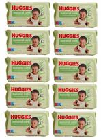 Vaikiškos servetėlės Huggies Natural Care 10 x 56